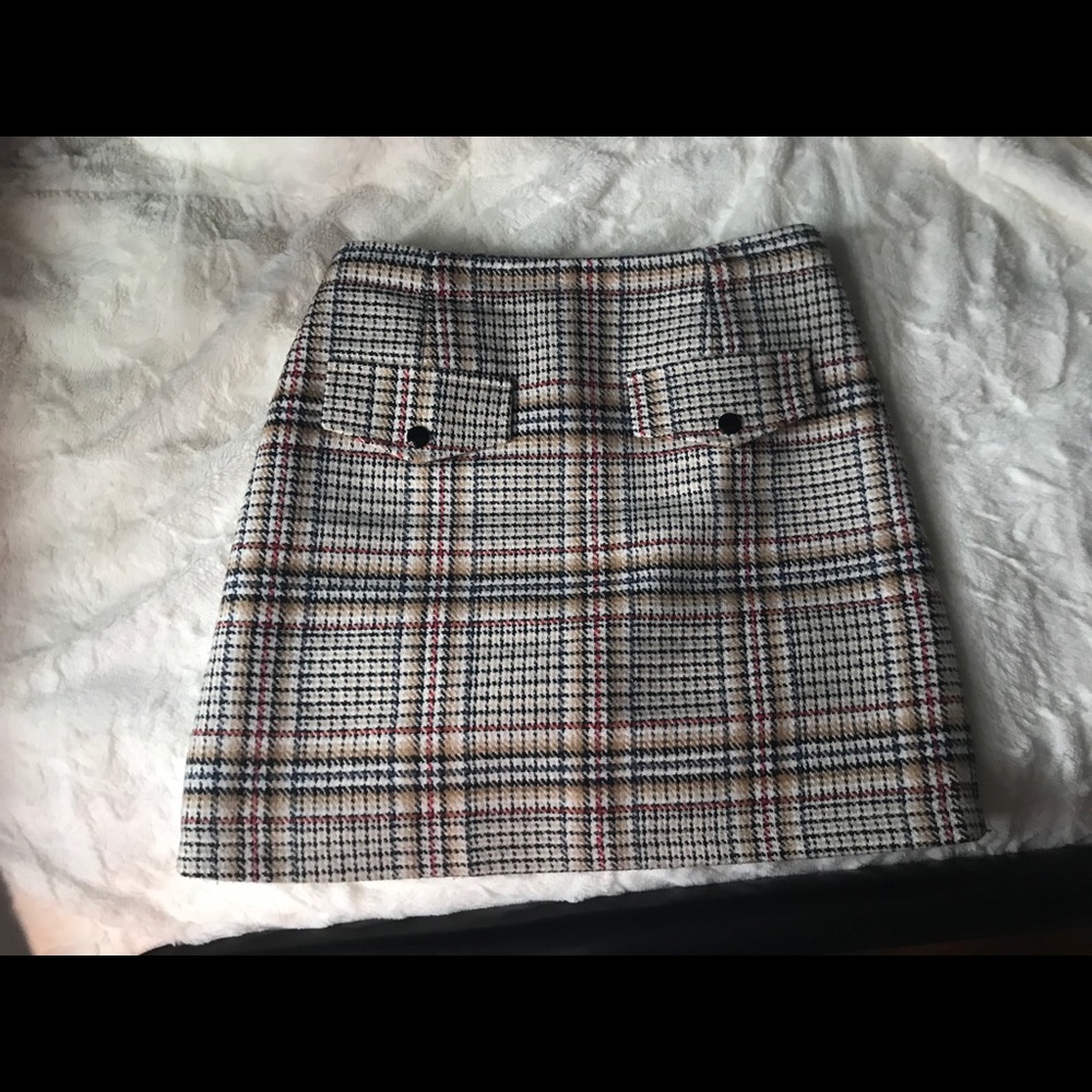 Beautiful plaid skirt